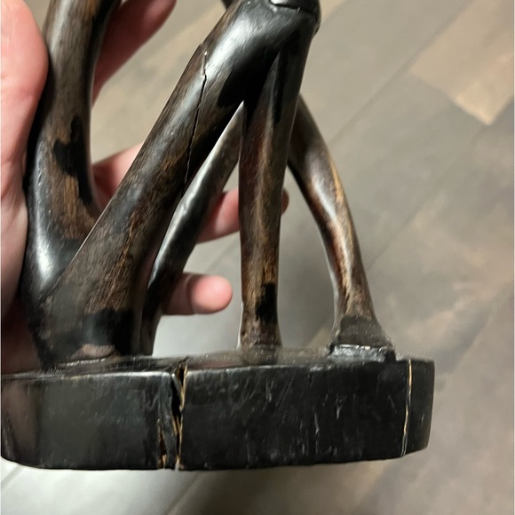 Wooden figure - the thinker - african style - Picture 11 of 12